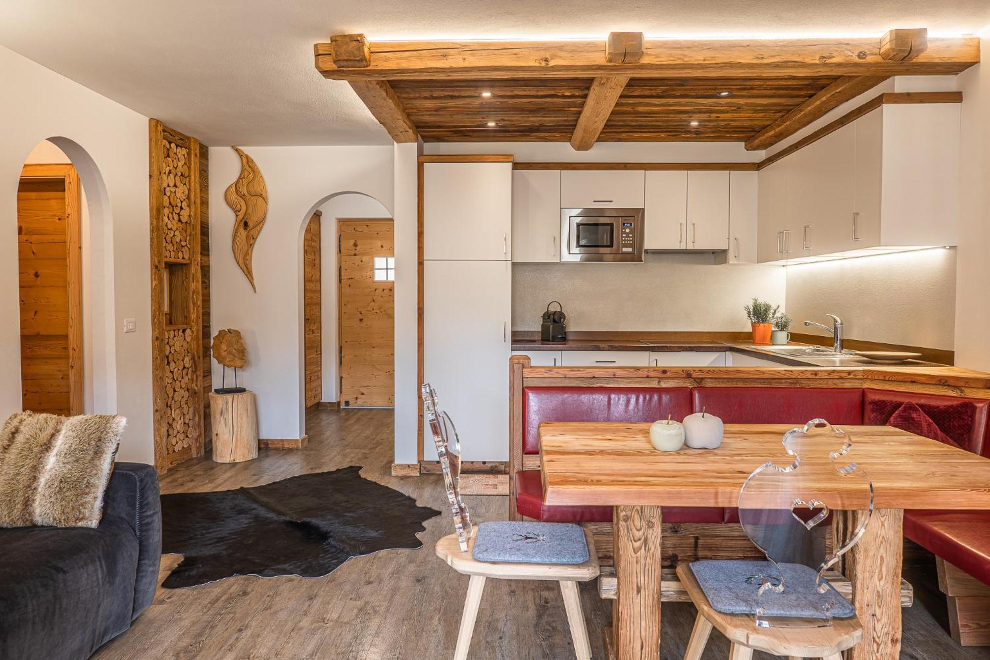 Alpine Mountain Chalet San Vigilio Di Marebbe Bagian luar foto